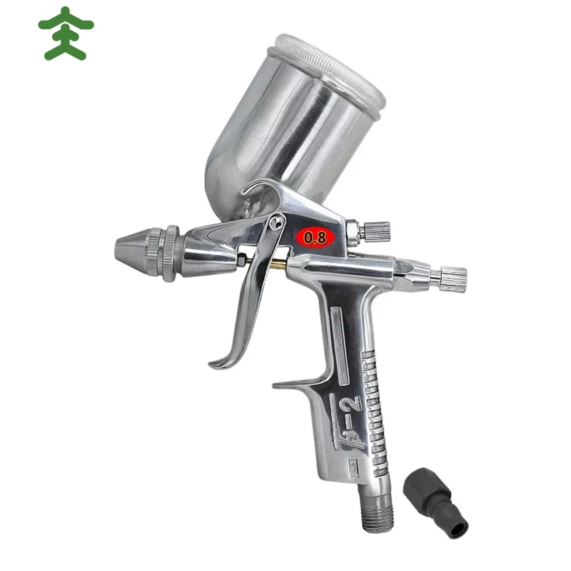 small spray gun for wall painting heavy air spray gun 0.8mm pneumatic spray gun large diameter