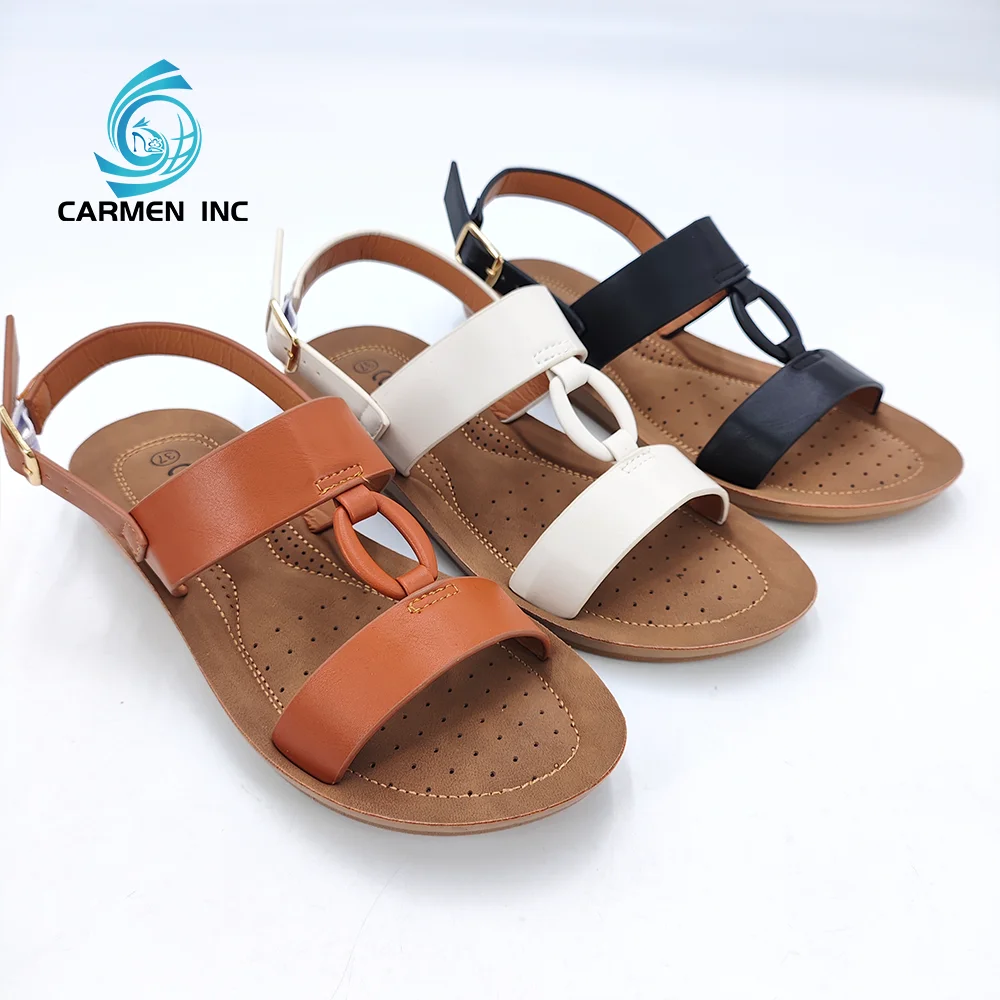 fashion hot sell cheap womens flat sandals flat sandals for women comfortable sandals for flat feet for women girl lady