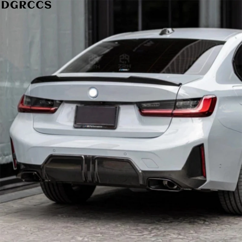 For BMW 3 Series G20 G28 2019-2024 MP style carbon fiber Rear lip rear diffuser bumper lip