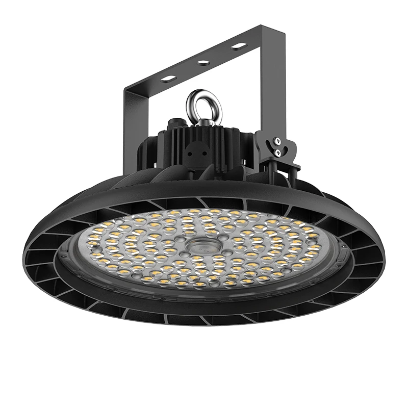 High Efficiency 100W 150W 200W 150lm/W Warehouse UFO LED High Bay Light for Gymnasium Workshop