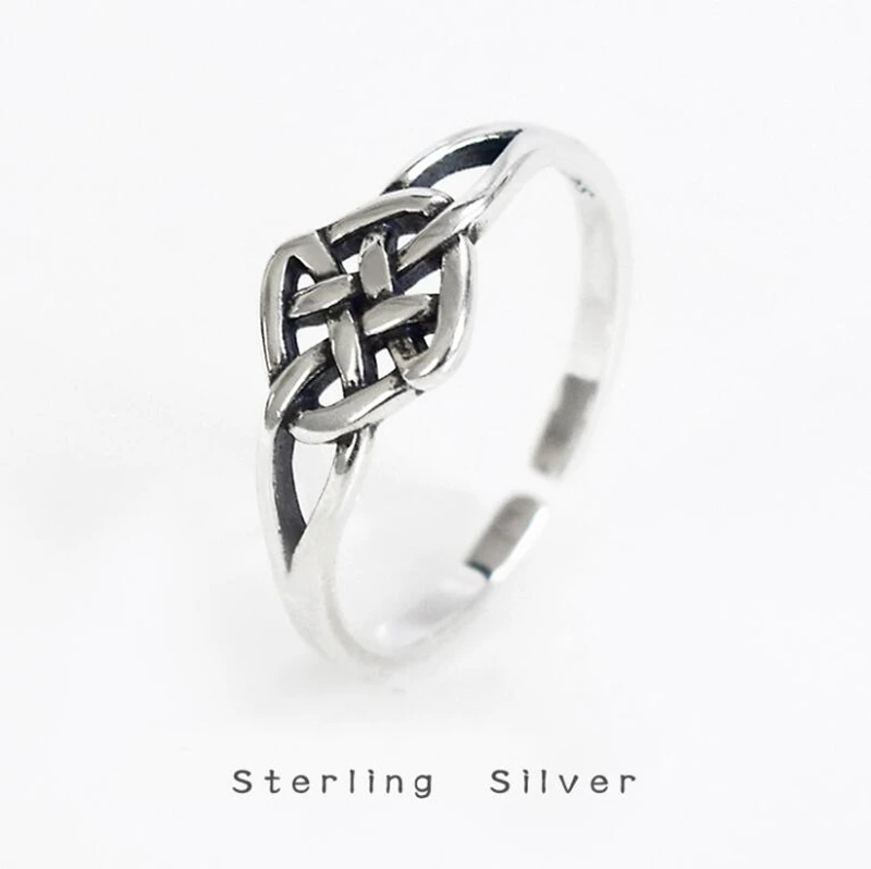 Dreamtop DTS099 retro punk style young girl jewelry 925 silver wholesale fashion rings