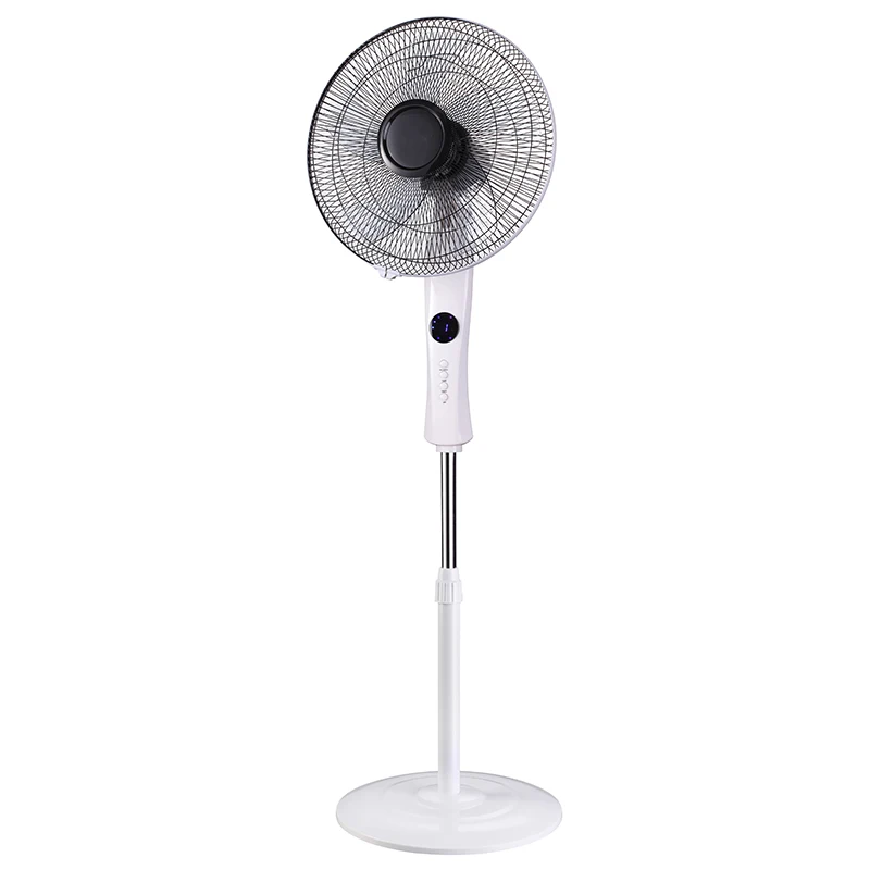 Customization White Smart Fan Fan Three-Speed Wind Speed With Remote Control Function Stand Fan 5 Abs Blade