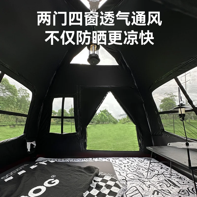 Уличная виниловая палатка Blackdog портативное снаряжение для кемпинга утолщенная Палатка против сильного дождя