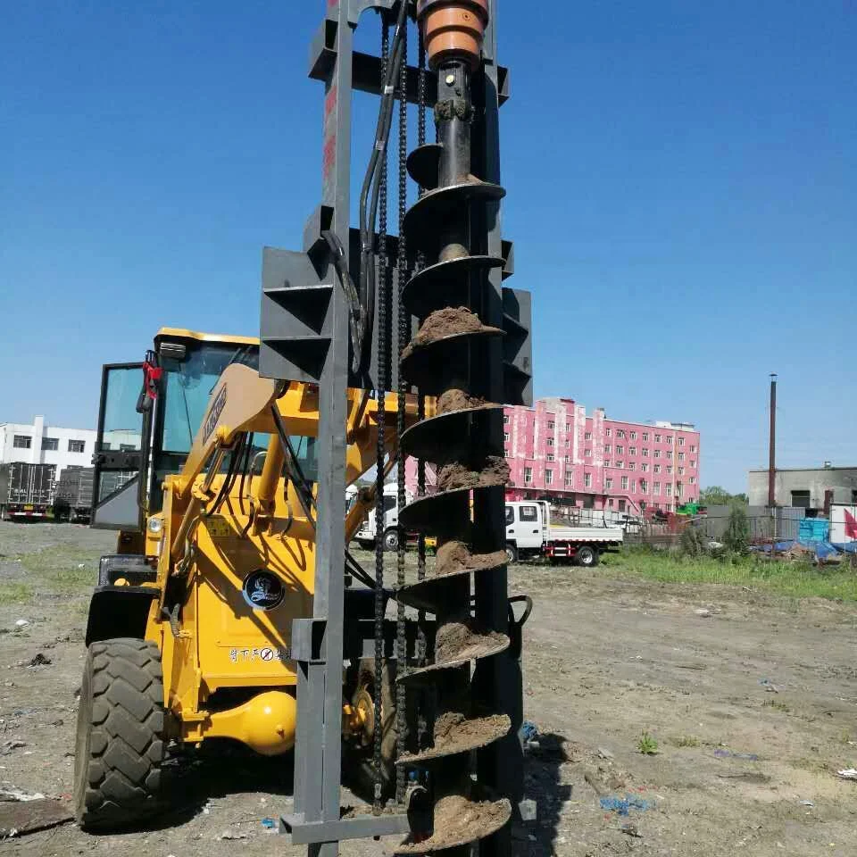 YA18000 Wear-resistant High quality hydraulic motor Hydraulic Foundation pile driving Digger auger drill for Excavator tools