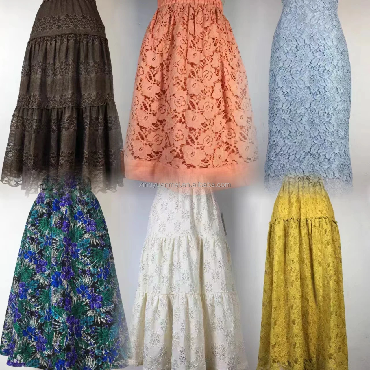 Женские длинные юбки