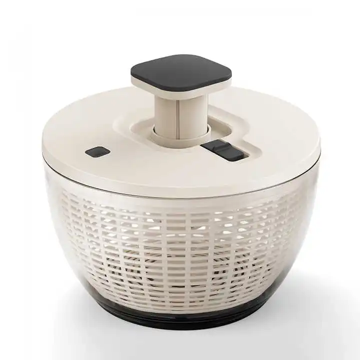 Easy Clean ABS Food Grade Bpa Free Material Quick Dry Design Vegetable Salad Spinner For Home Use