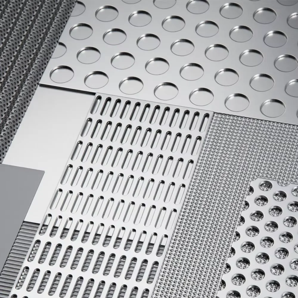 Various Pattern Perforated Metal Galvanized Punching Sheet 316 Stainless Steel Perforated Sheet Metal