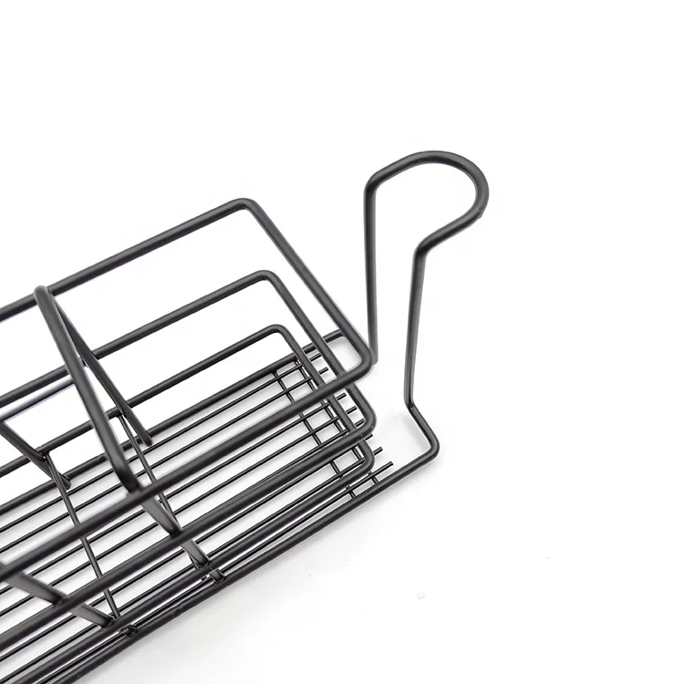 Wall Mount Toothbrush Holder Toothpaste Holder Bathroom Accessories Organizer Black