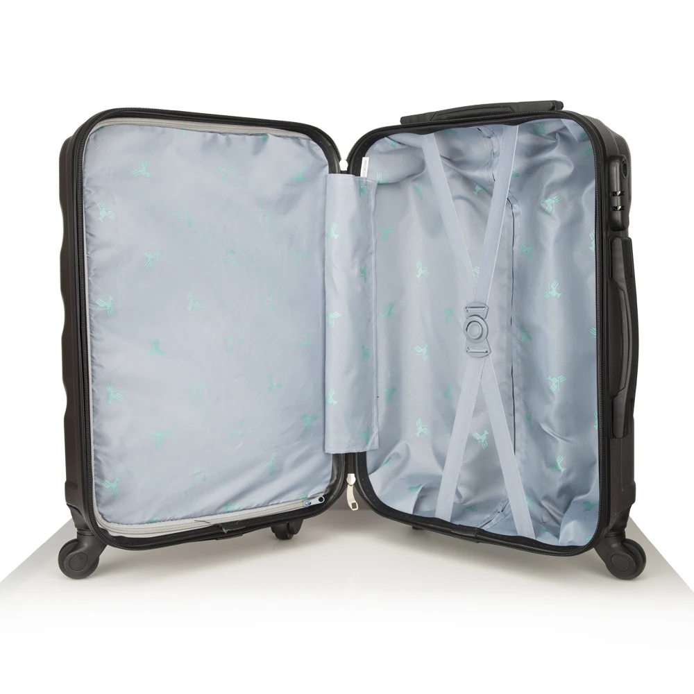 Beautiful universal wheel ABS trolley box 20,24,28 inches password travel luggage suitcase