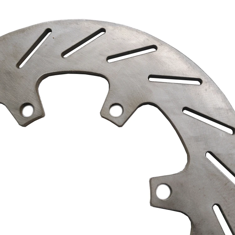 6mm thick Titanium Gr5 12 Inch Ti Rear Brake Disc for road race car