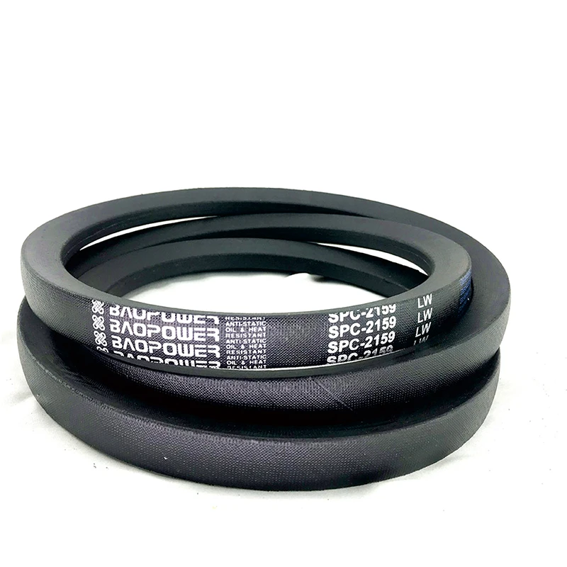 Baopower V ремень ребристая обернутая полоса промышленный сельскохозяйственный SPZ спа SPB SPC V ремень высокого качества