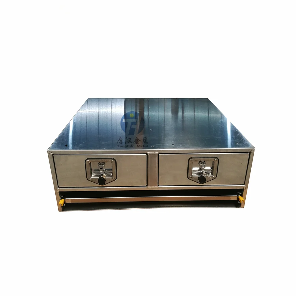 Custom Aluminum heavy duty drawer Toolbox with cutting board