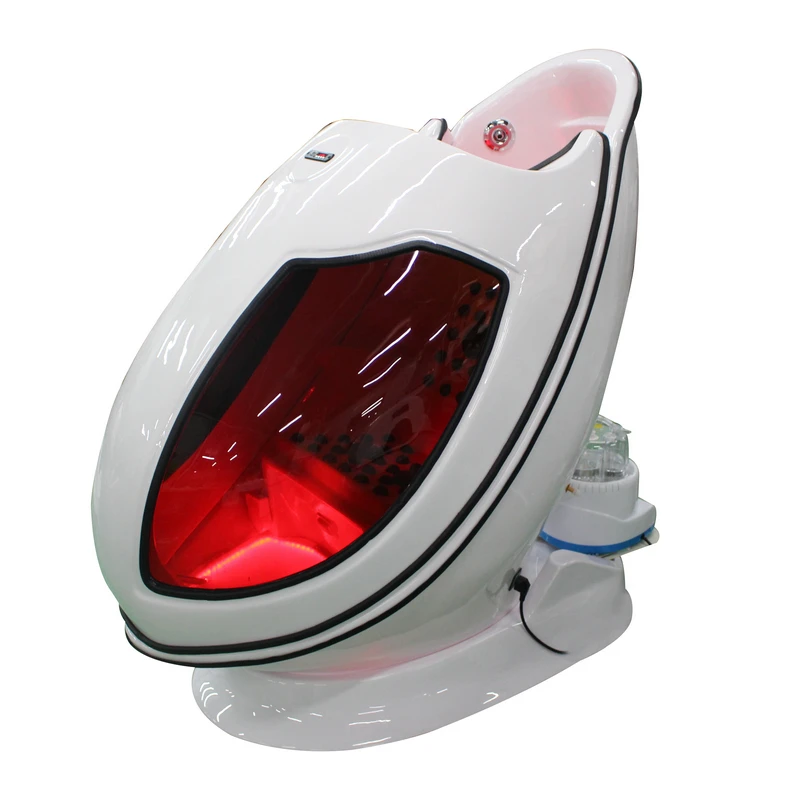 New far infrared LED magic light upgraded thermal wave ozone sauna healthcare spa capsule