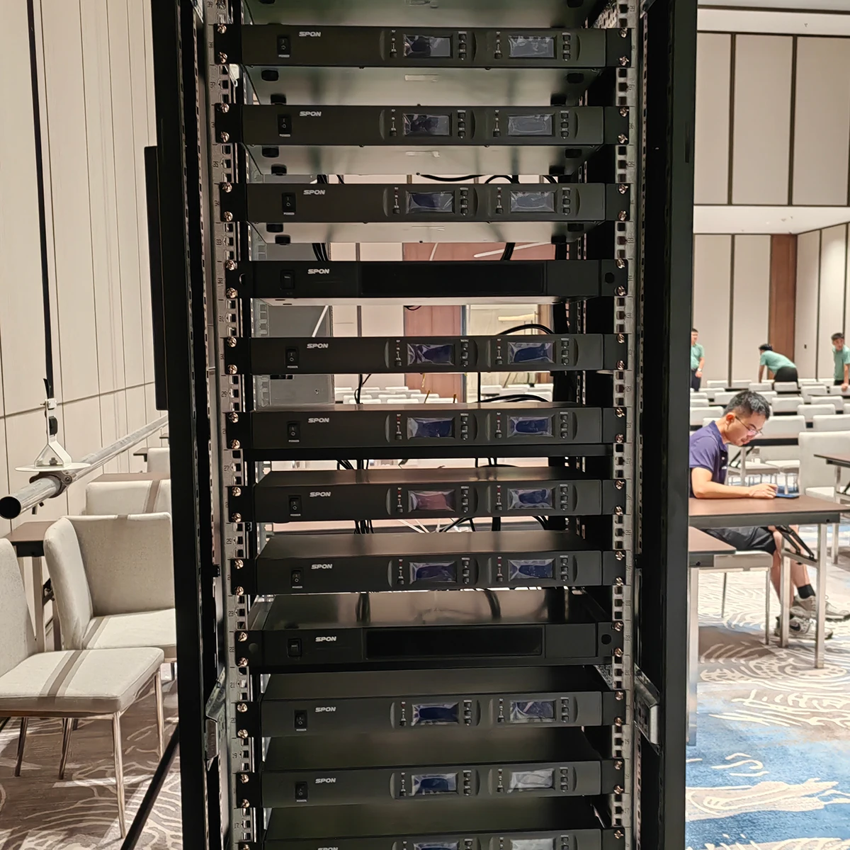 8 in 8 out Channels Digital Audio Processing Matrix For Speaker System