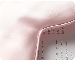 Luxury gift pouch packaging satin eye masks Travel Sleeping Eyemask for Airplane Hotel satin eyes mask