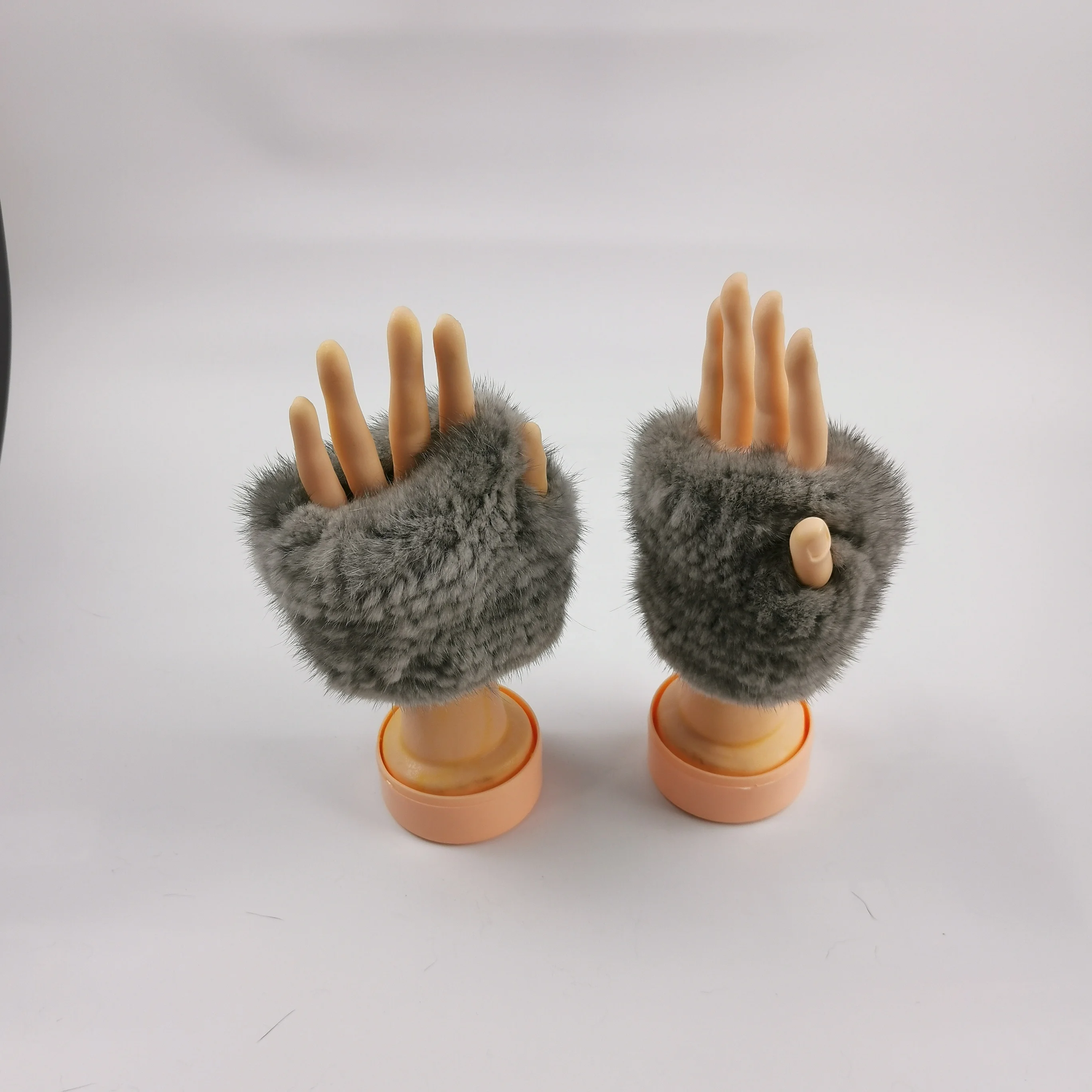 
Winter Warm Women Fashion Glove Lady Mink Fur Gloves/ Fur Gloves/Knitted Mink Fur Women Glove 