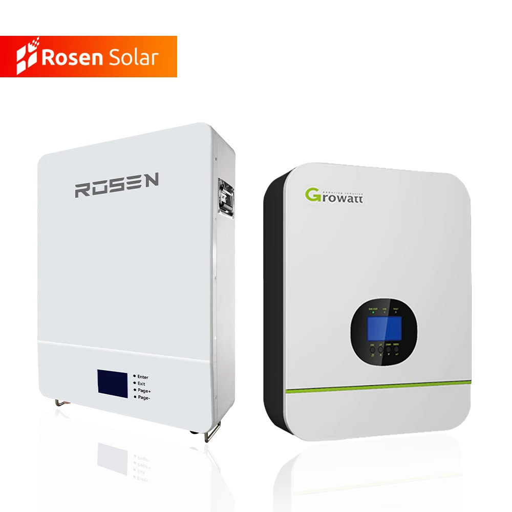 3kw 3000w 24v solar hybrid inverter Growatt 5kw hybrid solar inverter