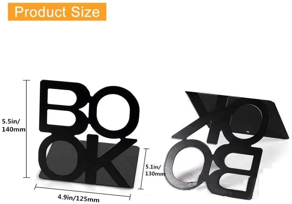 Australia Customized Photo Holder Laser Cutting Metal Fabrication Bookends Office Library Desktop