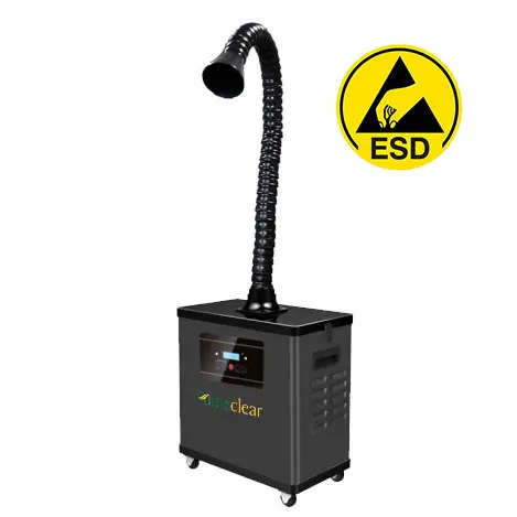 Новый дизайн экстрактор дыма ESD для заводского сборочного завода