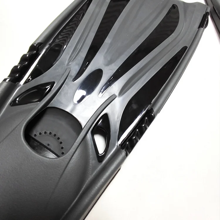 Custom New Design Hot Sales Long Fins Scuba Freediving Fins Diving Flippers Custom Diving Equipment
