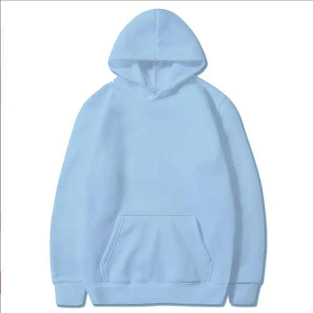 Толстовка унисекс из чистого хлопка на заказ, белая однотонная Толстовка большого размера, мужские толстовки и свитшоты