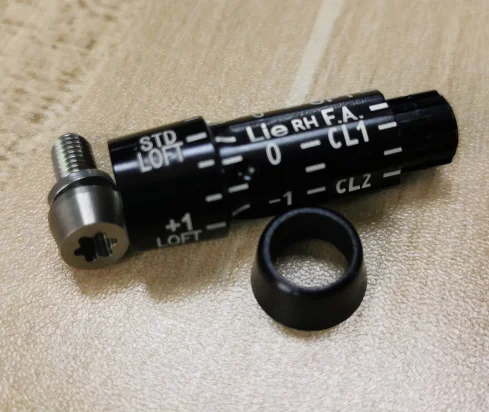 Custom Logo Black Golf Shaft Adapter SX ZX7.335 Golf Adapter Sleeve for Srixon