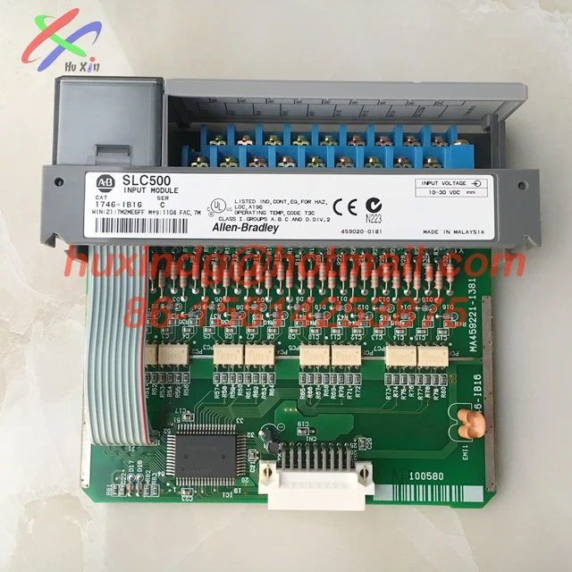 A B SLC500 1746-IB16 INPUT MODULE Allen Bradley Control Unit AB control module for marine diesel genset generator spare parts