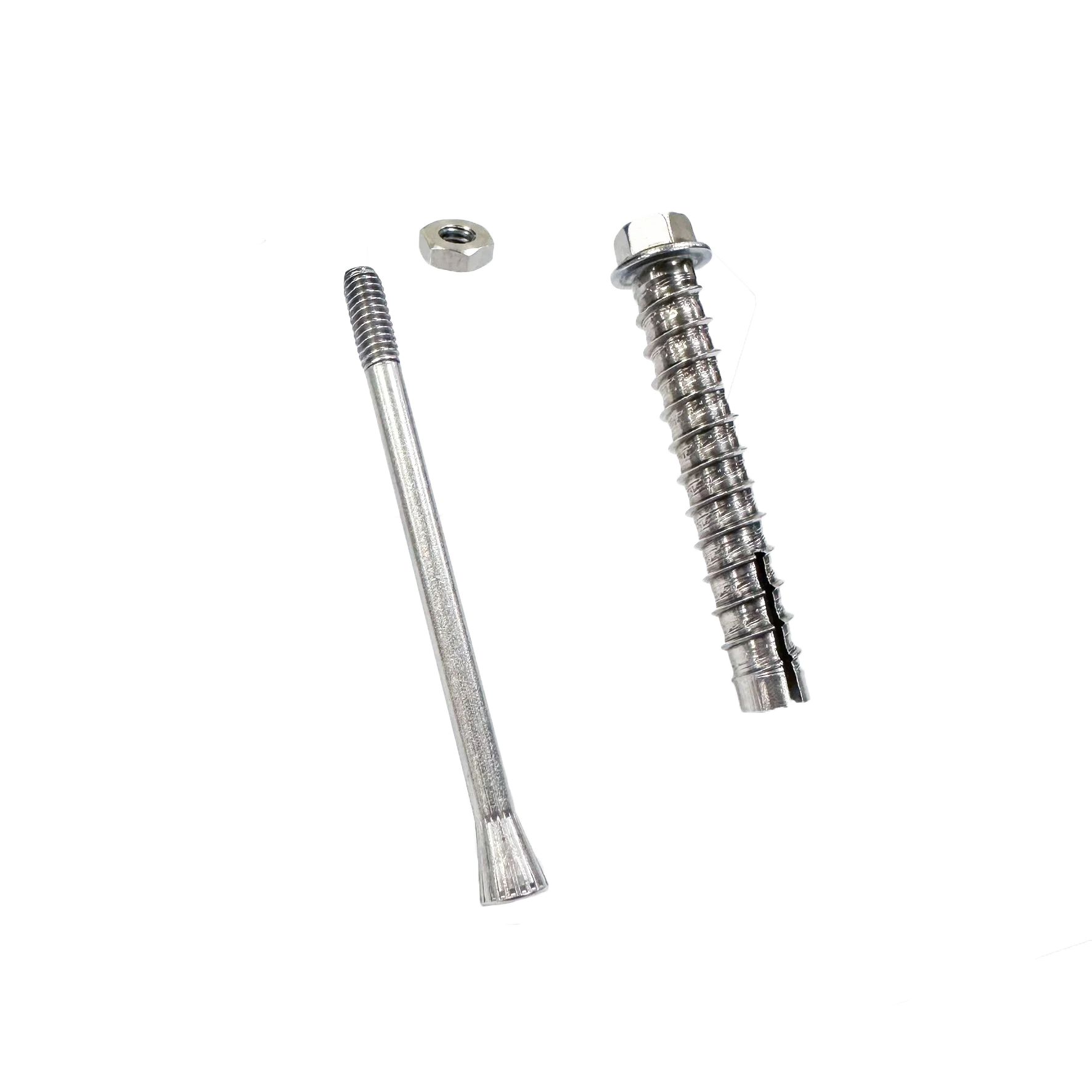 Stainless Steel Anchor Bolt Mechanical Assembly Expansion Wedge Anchor Bolt For Export