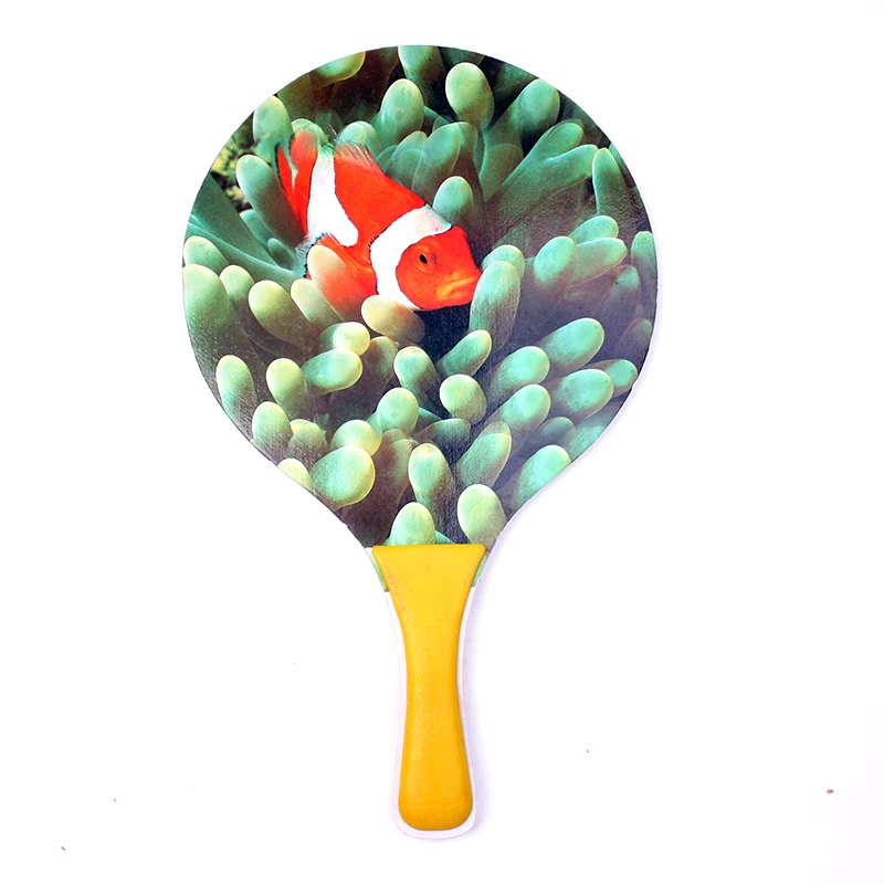 OEM&ODM price custom  beach tennis racket Colorful wooden racket beach tennis racquets