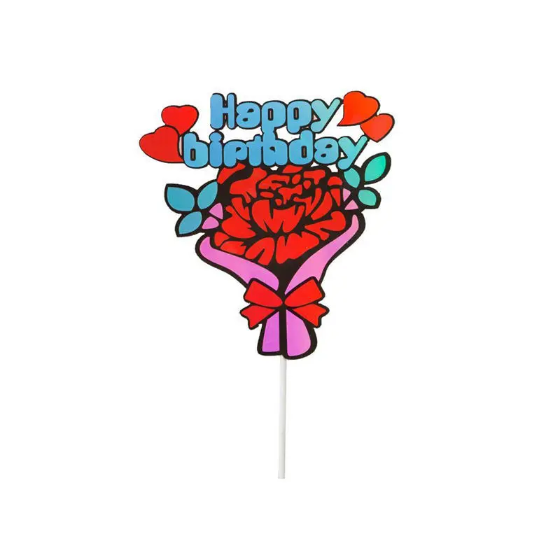 Лазерный торт с карманами для карт и выпечка украшения атмосфера фольга торт ко дню рождения изделия для украшения тортов