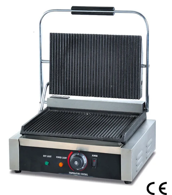 Other Snack Equipment Commercial Electric burger machine ice cream hamburg panini press grill machine