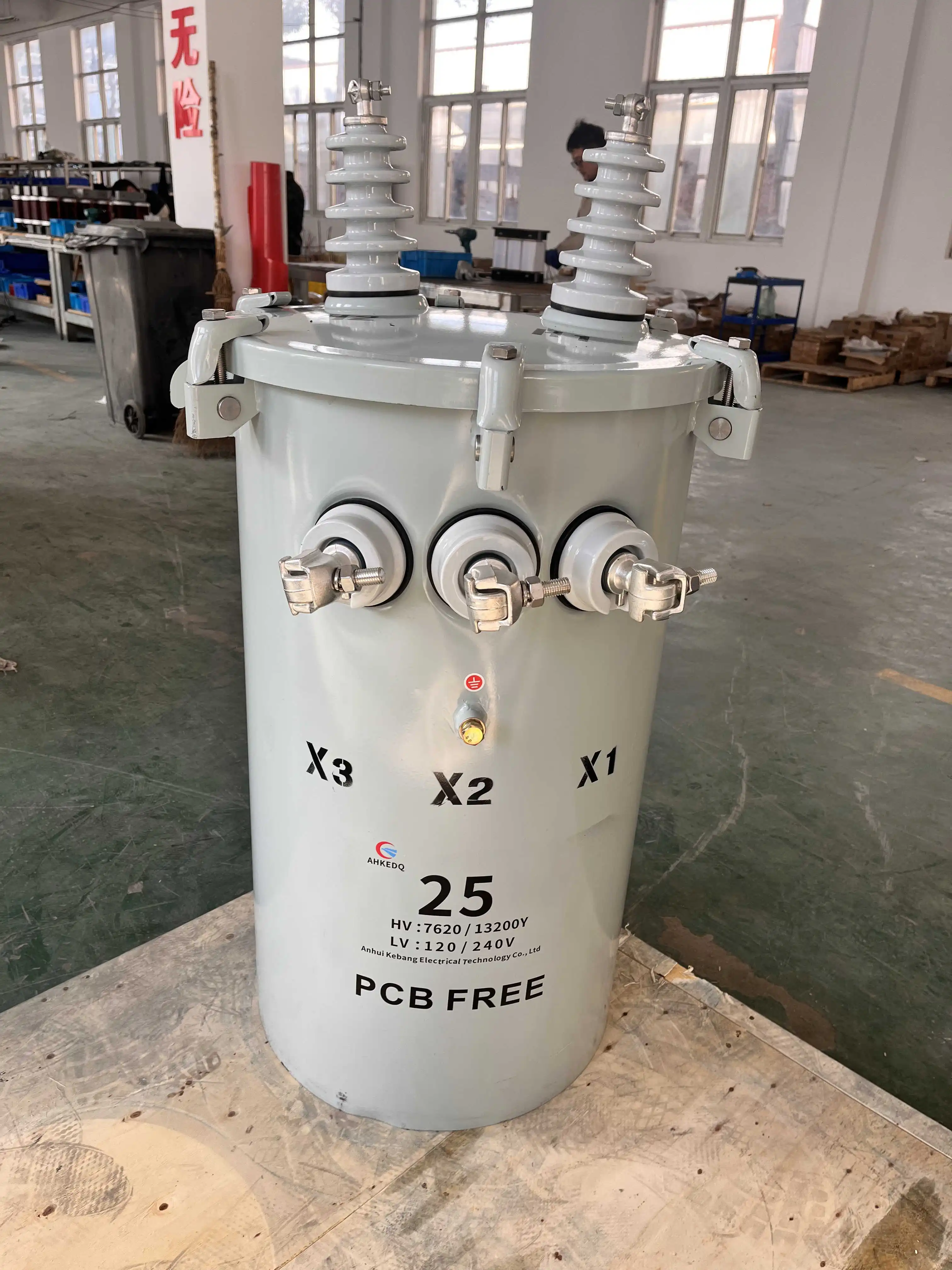 10kv 11kv 10 15kva 25 Kva 37.5kva 50 Kva 100 Kva 375kva  Step Down Transformer Dual Voltage Single Phase Pole Mounted Transforme