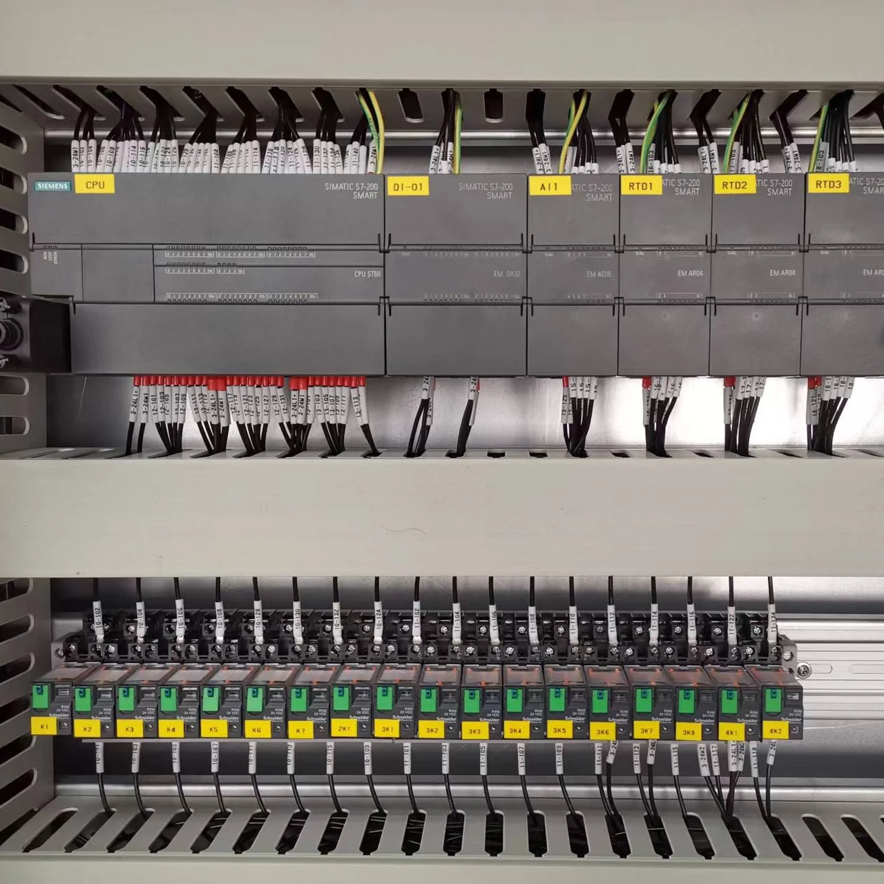 plc control system pump inverter control panel electric outdoor control panel with PLC programmable