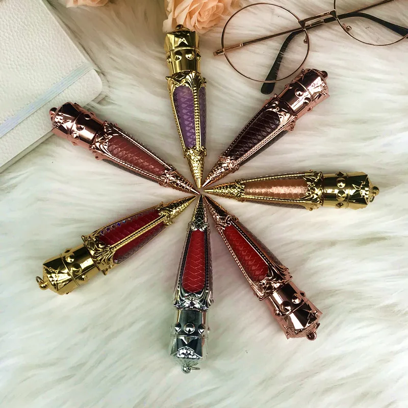 Wholesale High Quality Beauty Cosmetics Multi-Colored  Matte Liquid Lipstick Vegan Shiny Lip Gloss