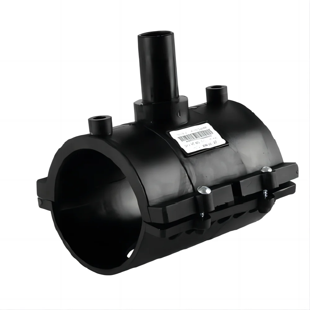 Puhui лидер продаж HDPE электрофузионный седельный зажим Pn16 25 мм-110 мм Hdpe для водоснабжения и орошения