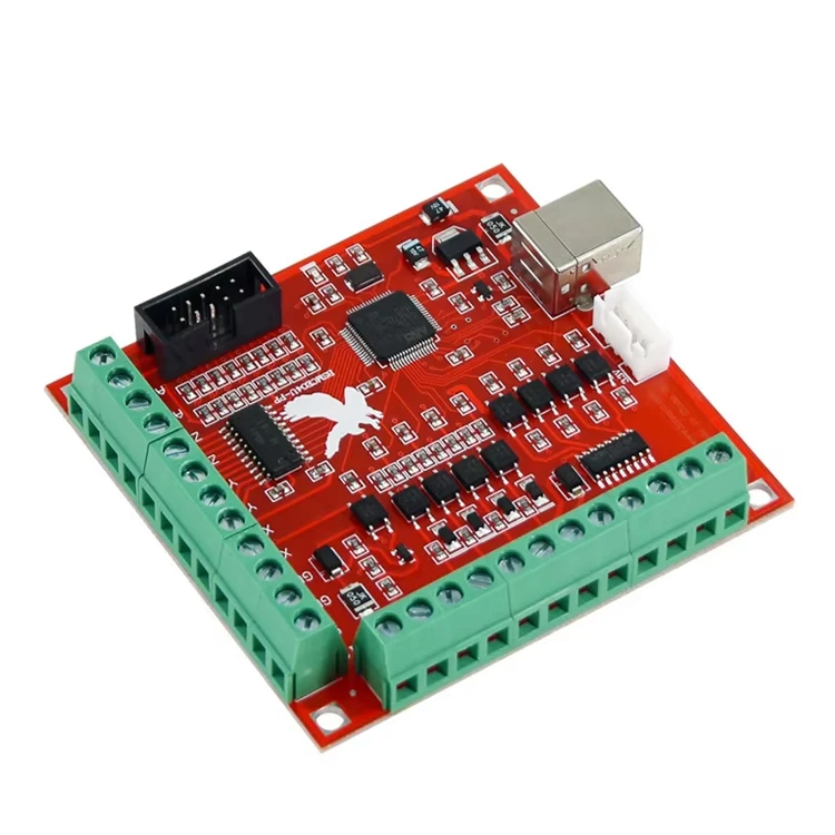 24 В USB Mach3 карта управления движением 4 оси CNC контроллер