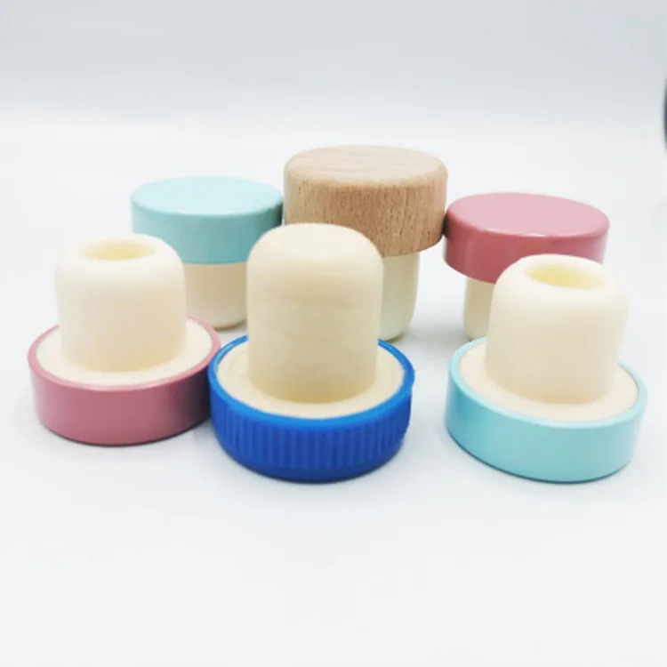 Different Type Bottle Closures T type cover cork wine stopper manufacture stopper cork.