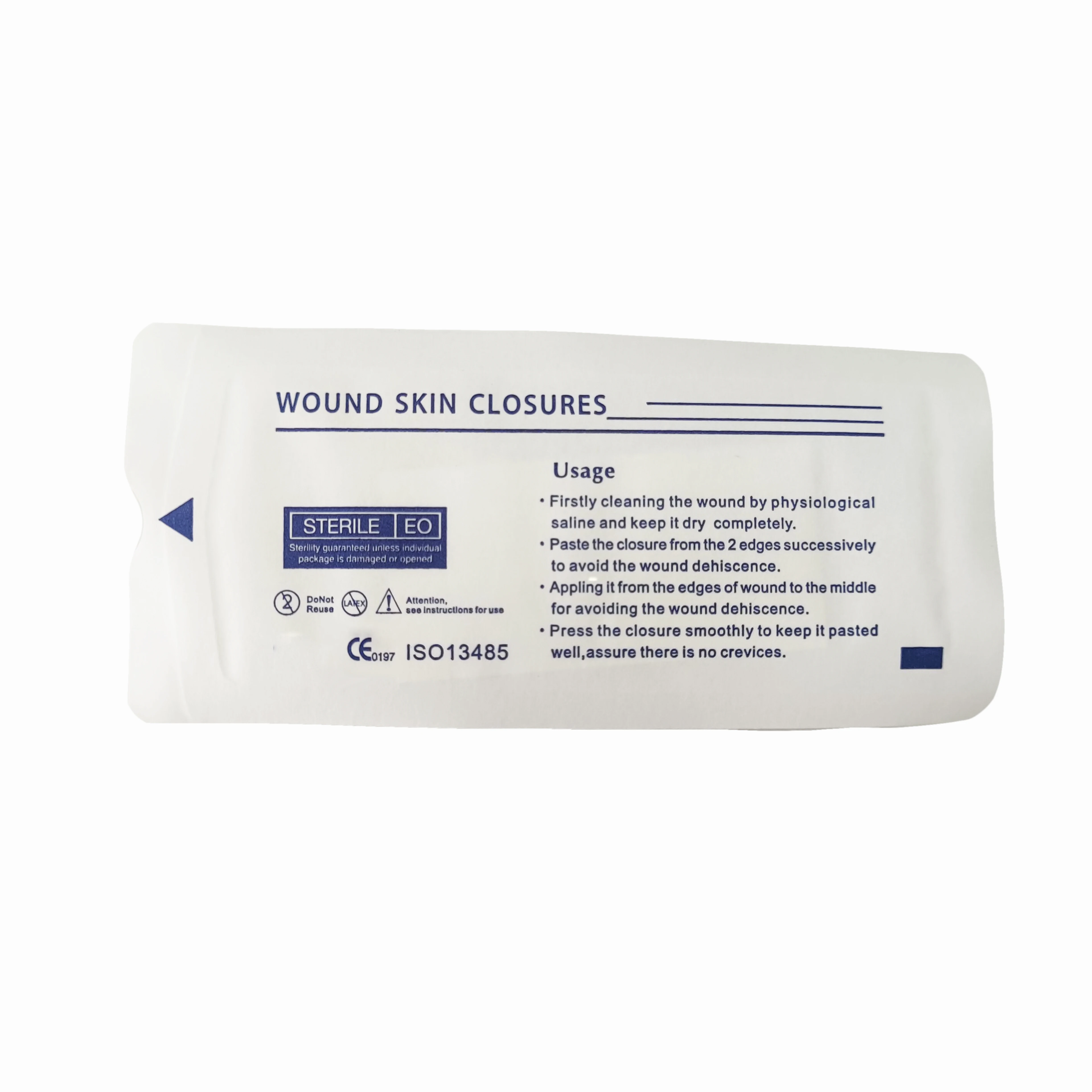 china manufacture adhes wound dressing strip wound skin closure strip