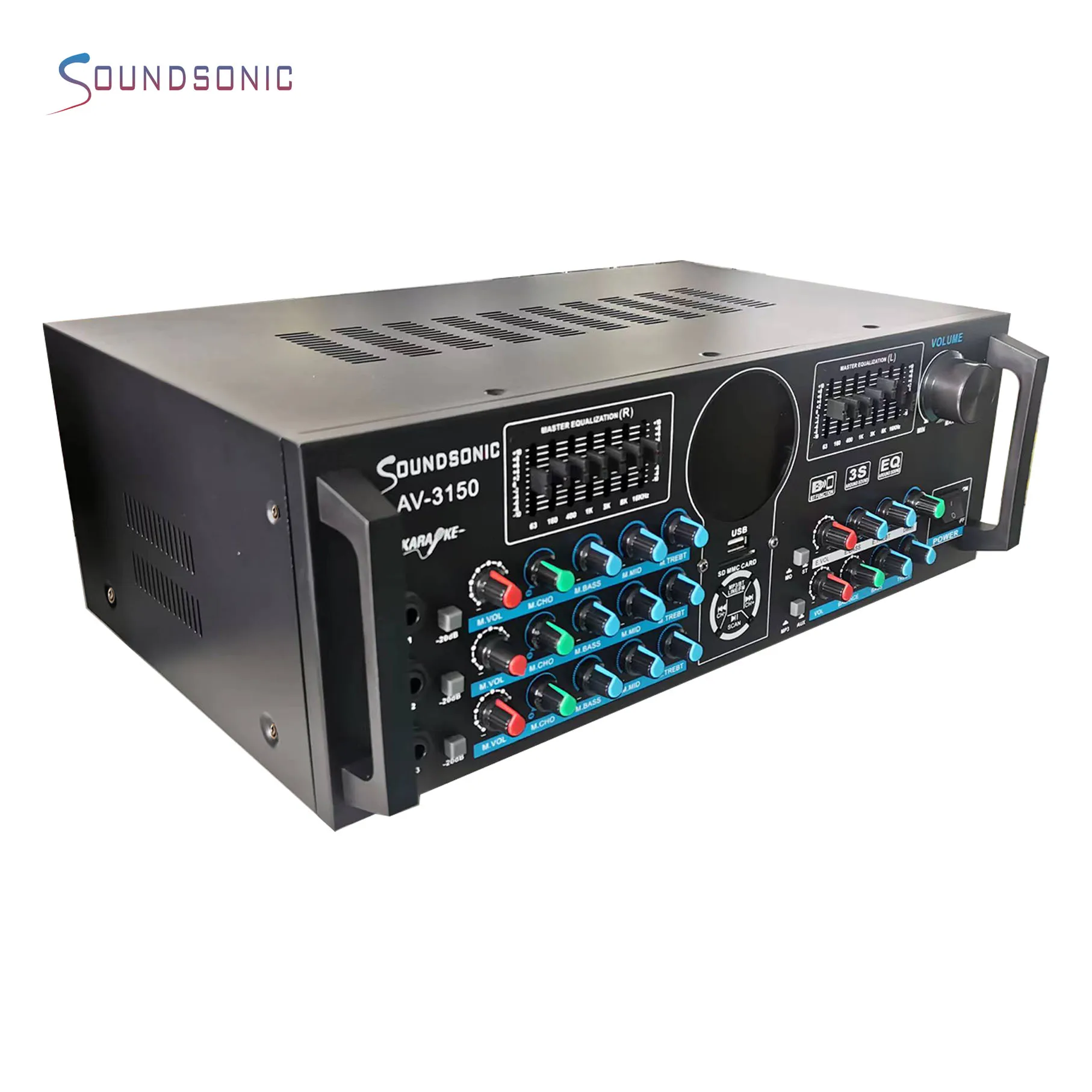 Amplifier Mixer Power Mp3 Module Subwoofer Digital Amp Audio Home Circuit Bass Eq Amplifier