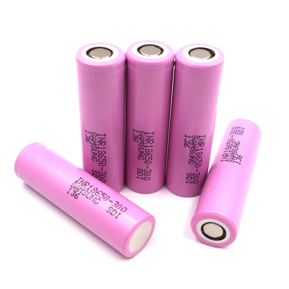 New 3.7v 18650 3000mah 15A Rechargeable Lithium ion Battery for samsung 30q 18650