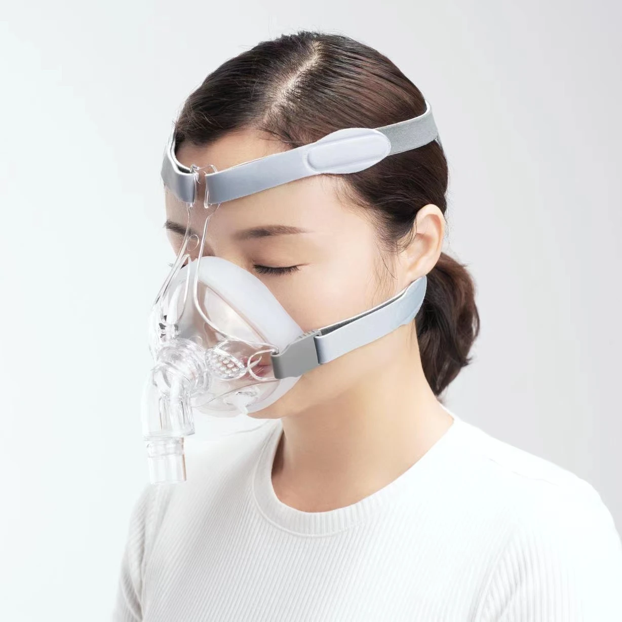 Больничная Неинвазивная респираторная терапия-Полнолицевая маска CPAP BIPAP-производитель RESCOMF