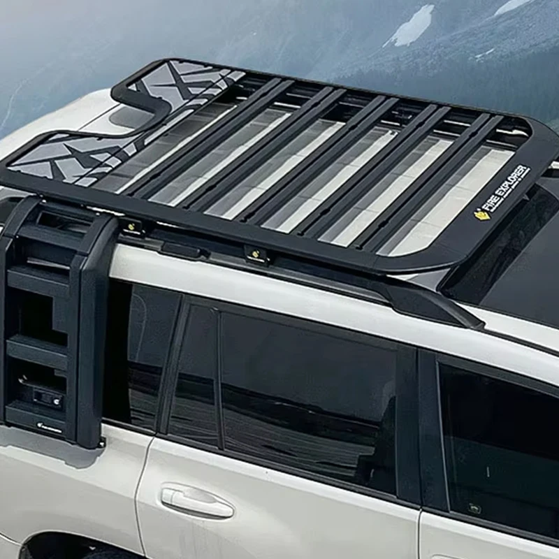 Suitable for the Toyota Highlander Dominator Prado Sena crossbar free SUV roof luggage rack universal frame platform