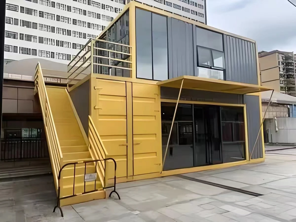 Customized container homes Prefabricated assembled house expandable container moveable house Magic container foldable house