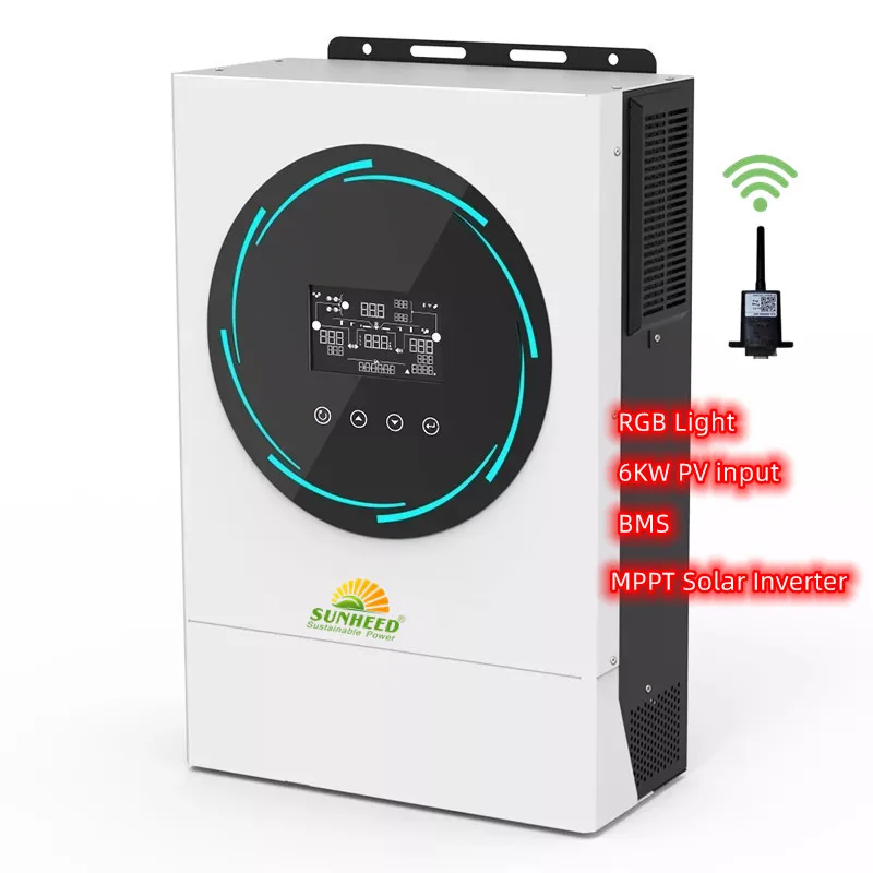 Гибридные автономные кондиционеры с Rgb-подсветкой и Wi-Fi монитором 6 кВт