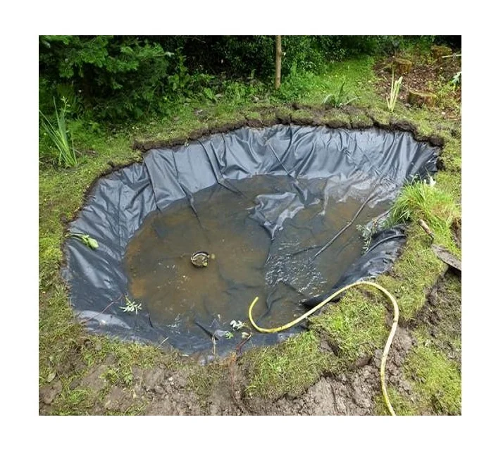 Fish and plant friendly multi-functional use koi fish farming 45mil 8m width epdm rubber liner pond