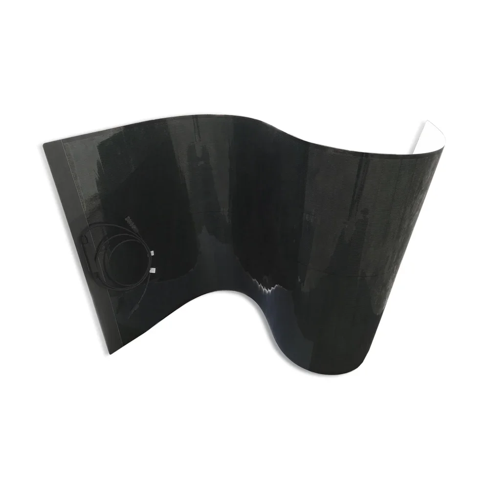 HL high efficiency thin film mini 150w shingles 300w cigs curved flexible solar photovoltaic etfe panels for mobile charging