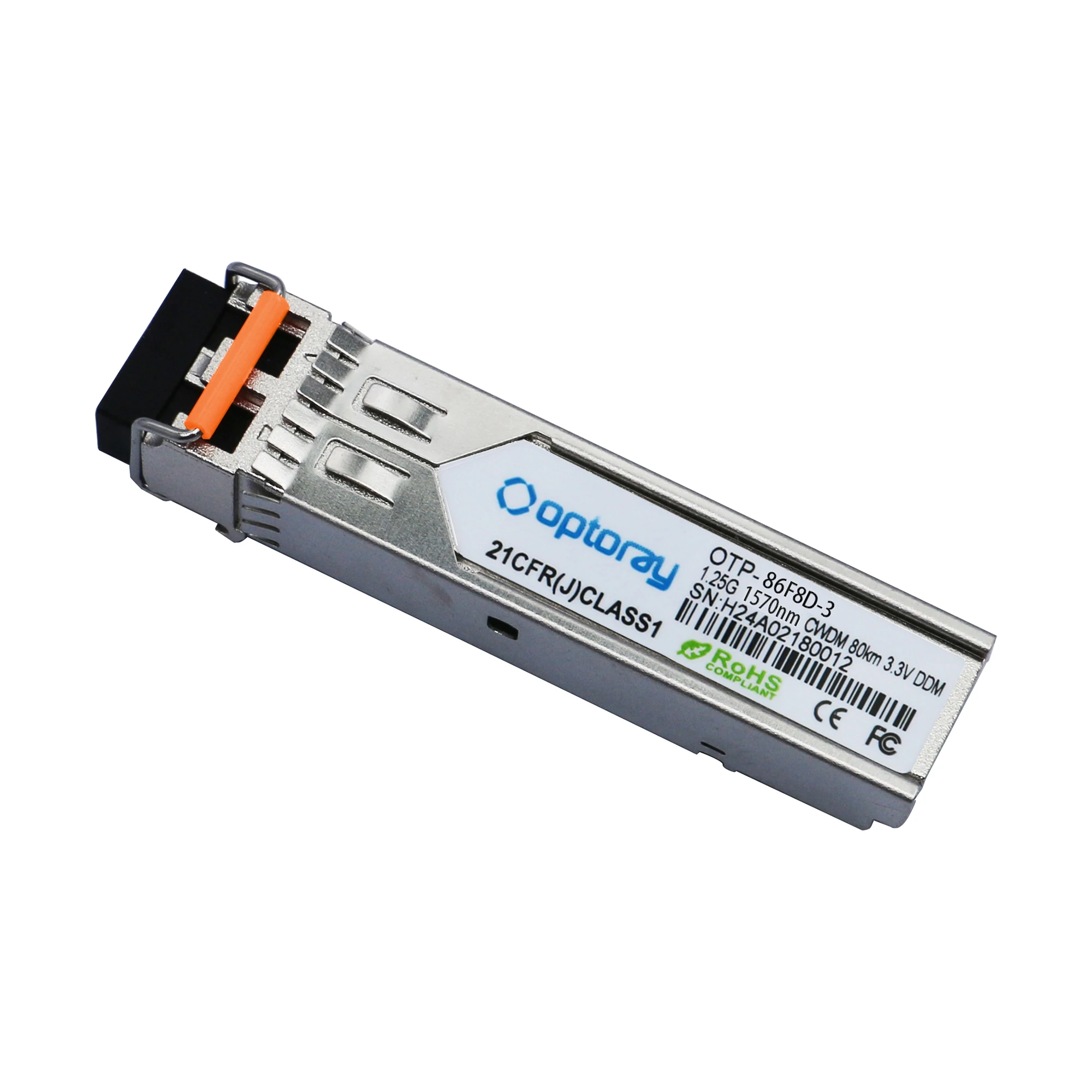 1 25 г 80 км 1570 нм LC DDM волоконно-оптический трансивер SFP модуль CWDM для FTTH сетей WiFi SC разъем используется оптический