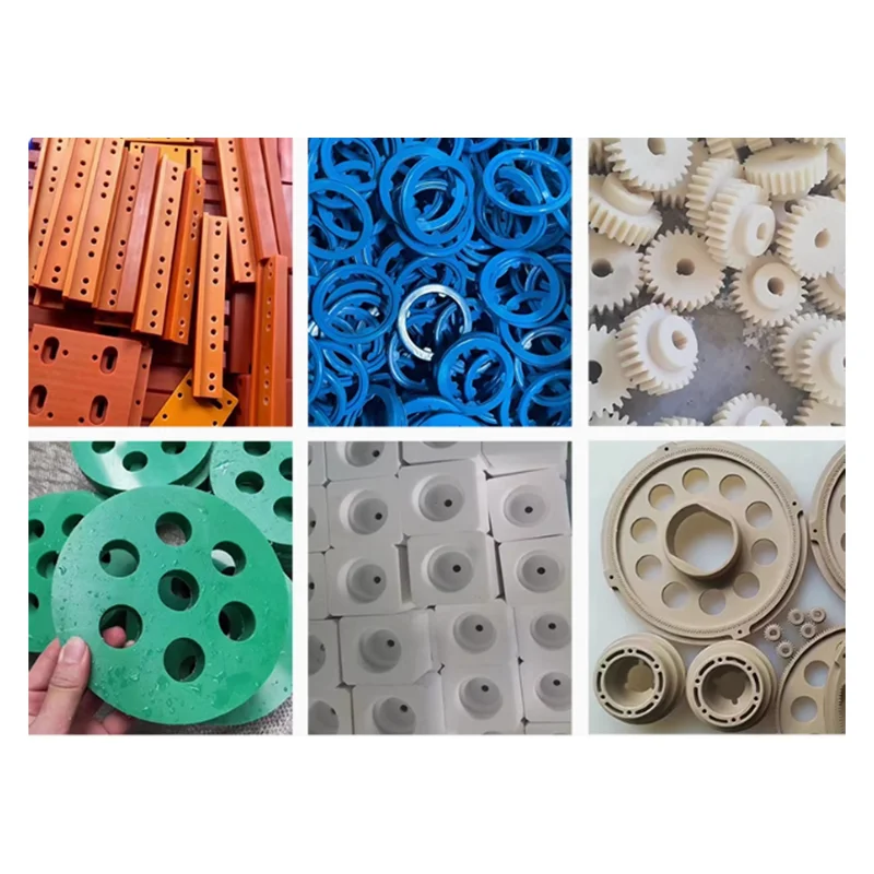 Customized processing services Pom Abs Nylon Delrin HDPE Polycarbonate PTFE PP PEEK CNC Turning Machining Services