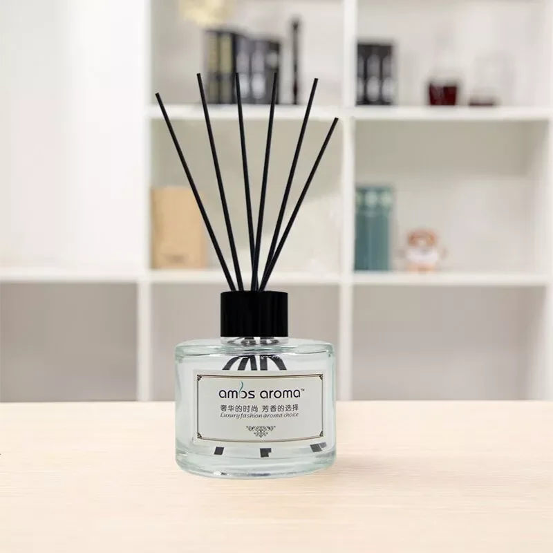 Customized Hot Sale Aroma Sticks Reed Diffuser 100ml Fragrance Oils Essential Oil Glass Bottle