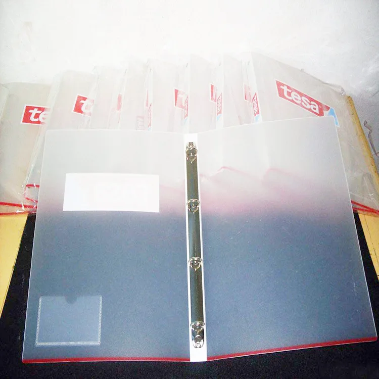 Manufacturer Customized PP Plastic Loose Leaf File Folder